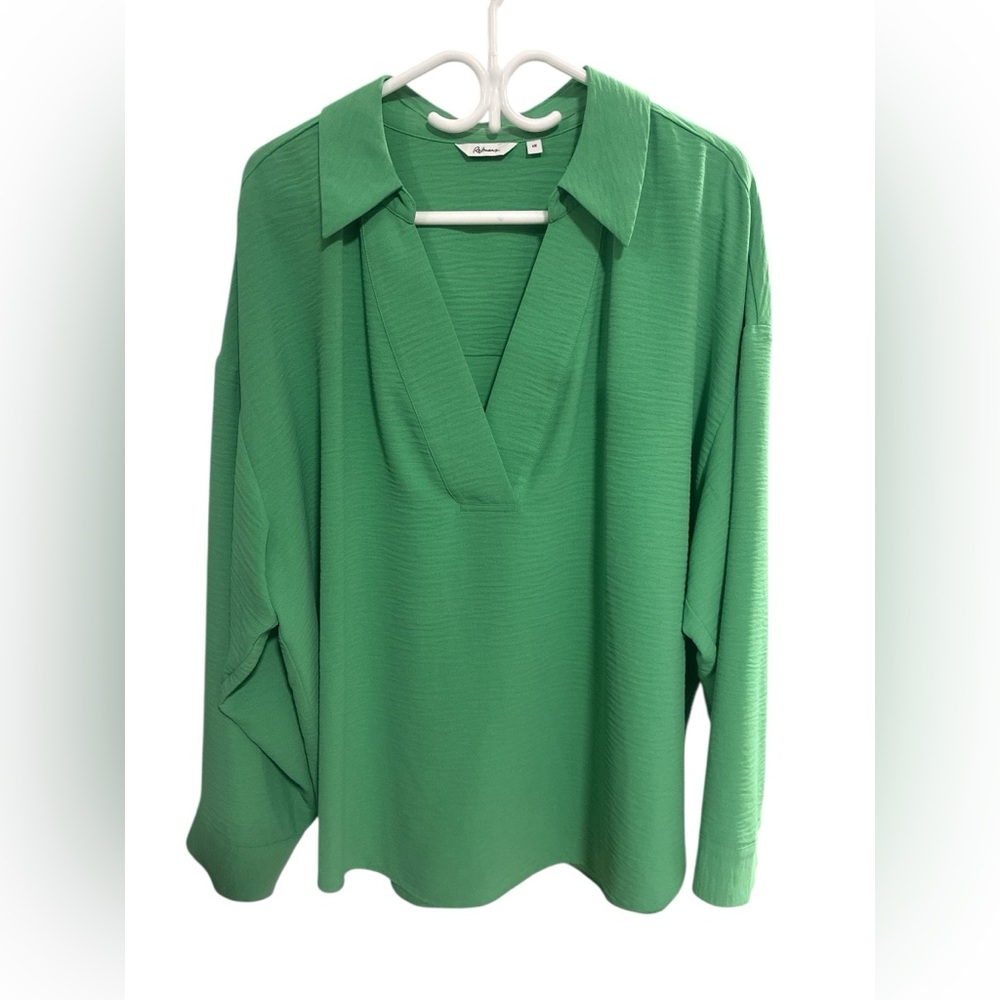 Reitmans Vibrant Green Blouse